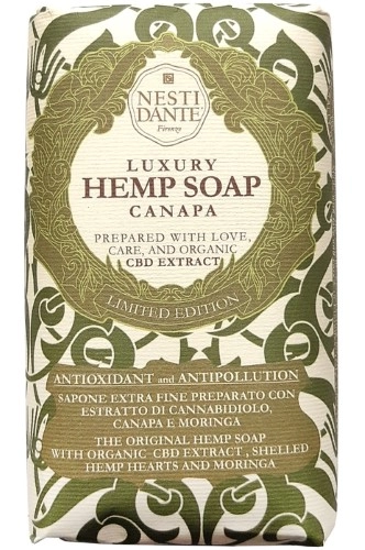 Нести Данте Мыло Роскошное конопляное, 250г