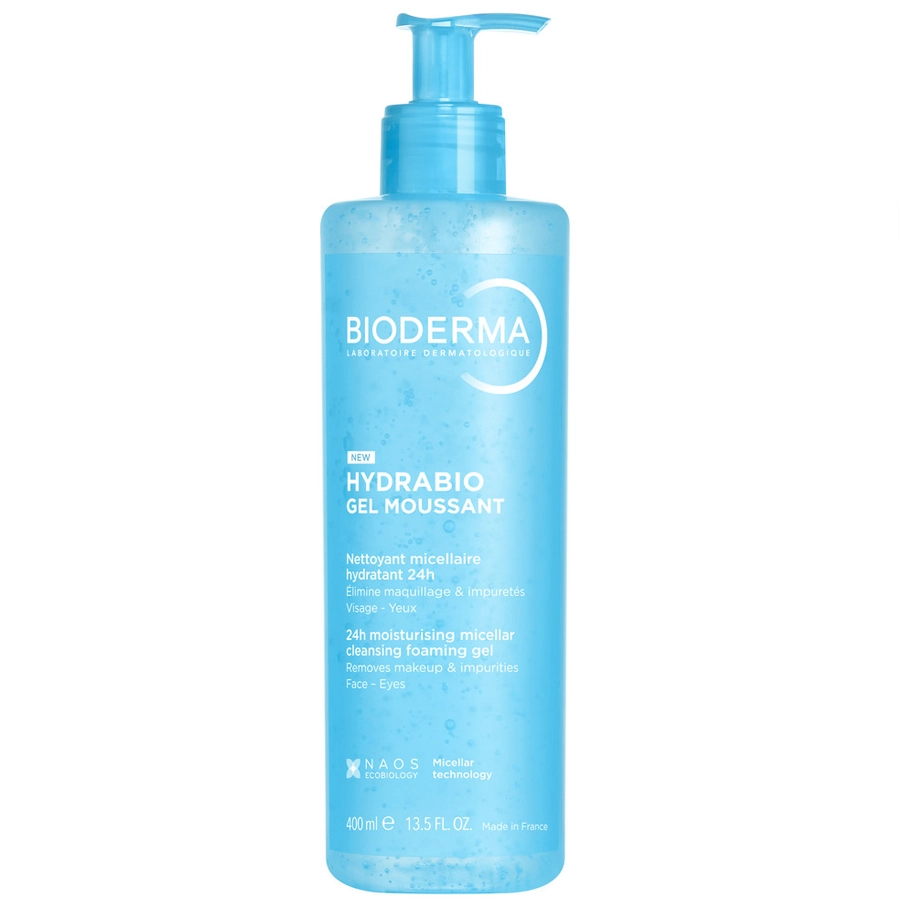 Bioderma Hydrabio гель очищающий увлажняющий, 400 мл
