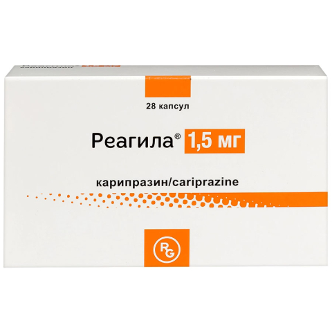 Реагила 1,5 мг капсулы, 28 шт.