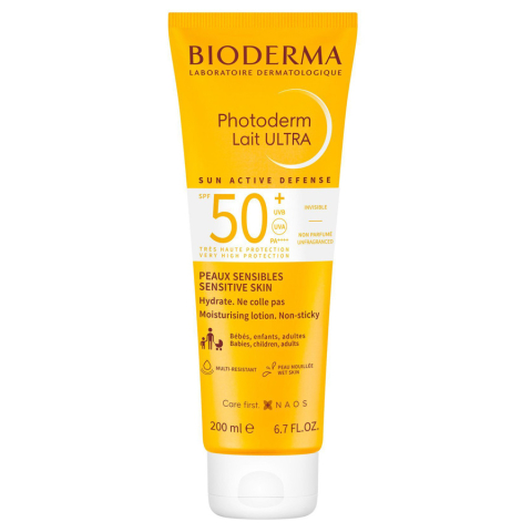 Биодерма Фотодерм Bioderma photoderm молочко солнцезащитное ультра spf 50+ 200 мл