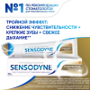 Зубная паста Sensodyne Комплексная Защита для чувствительных зубов с фтором, мятный вкус, 50 мл
