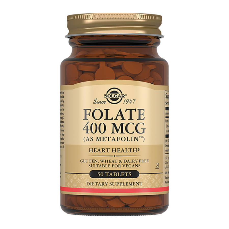 Solgar / Солгар Фолат 400 мкг Метафолин таблетки, 50 шт.