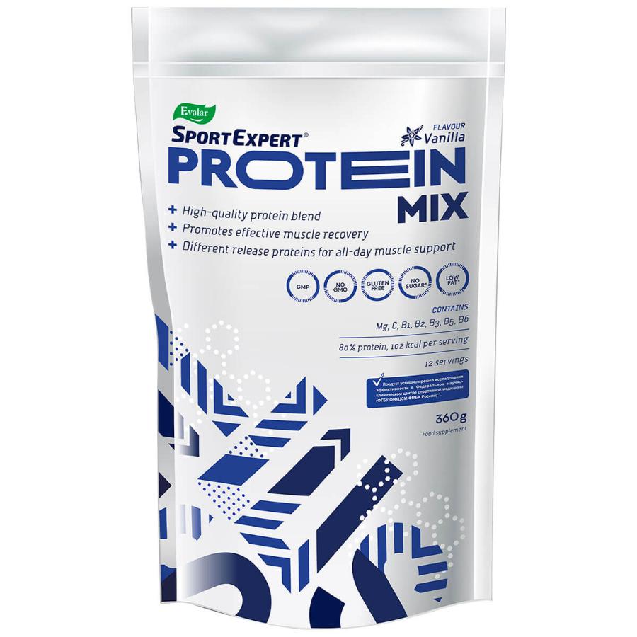 СпортЭксперт Эвалар протеиновый коктейль порошок, 360г