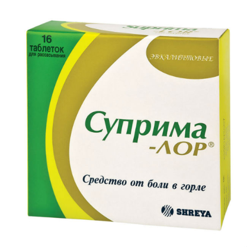 СУПРИМА-ЛОР N16 ТАБЛ.Д/РАССАС.ЭВКАЛИПТ