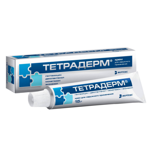 Тетрадерм крем для наружного применения, 15г