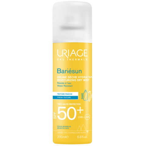 Урьяж (Uriage) Барьесан дымка-спрей сухая SPF50+, 200 мл