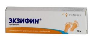 ЭКЗИФИН 1%-10Г КРЕМ