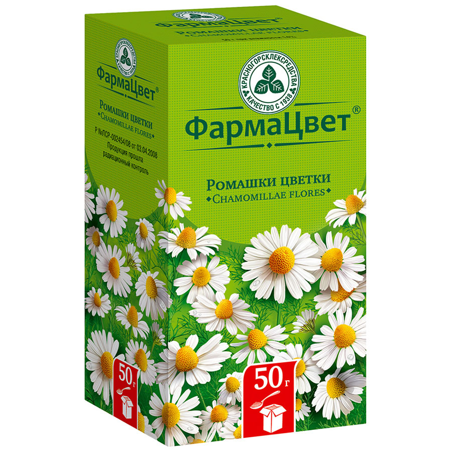 Ромашки цветки пачка, 50г