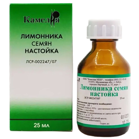 Лимонника настойка, 25 мл