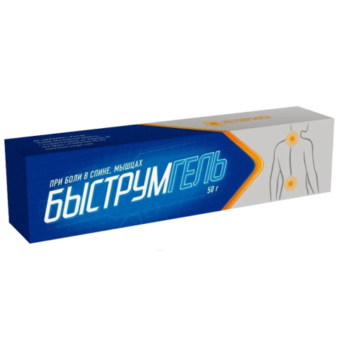 Быструмгель 2,5% гель, 50г