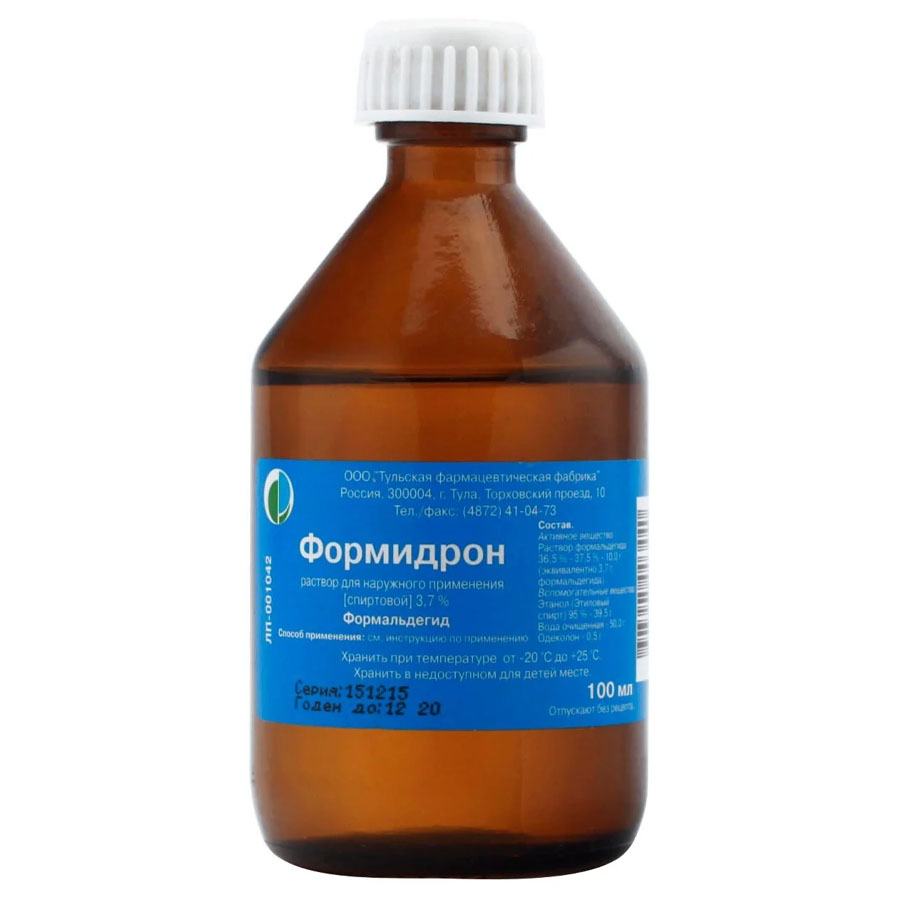 Формидрон раствор для наружного применения, флакон, 100мл