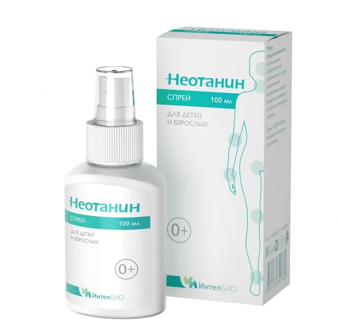 Неотанин 100мл спрей