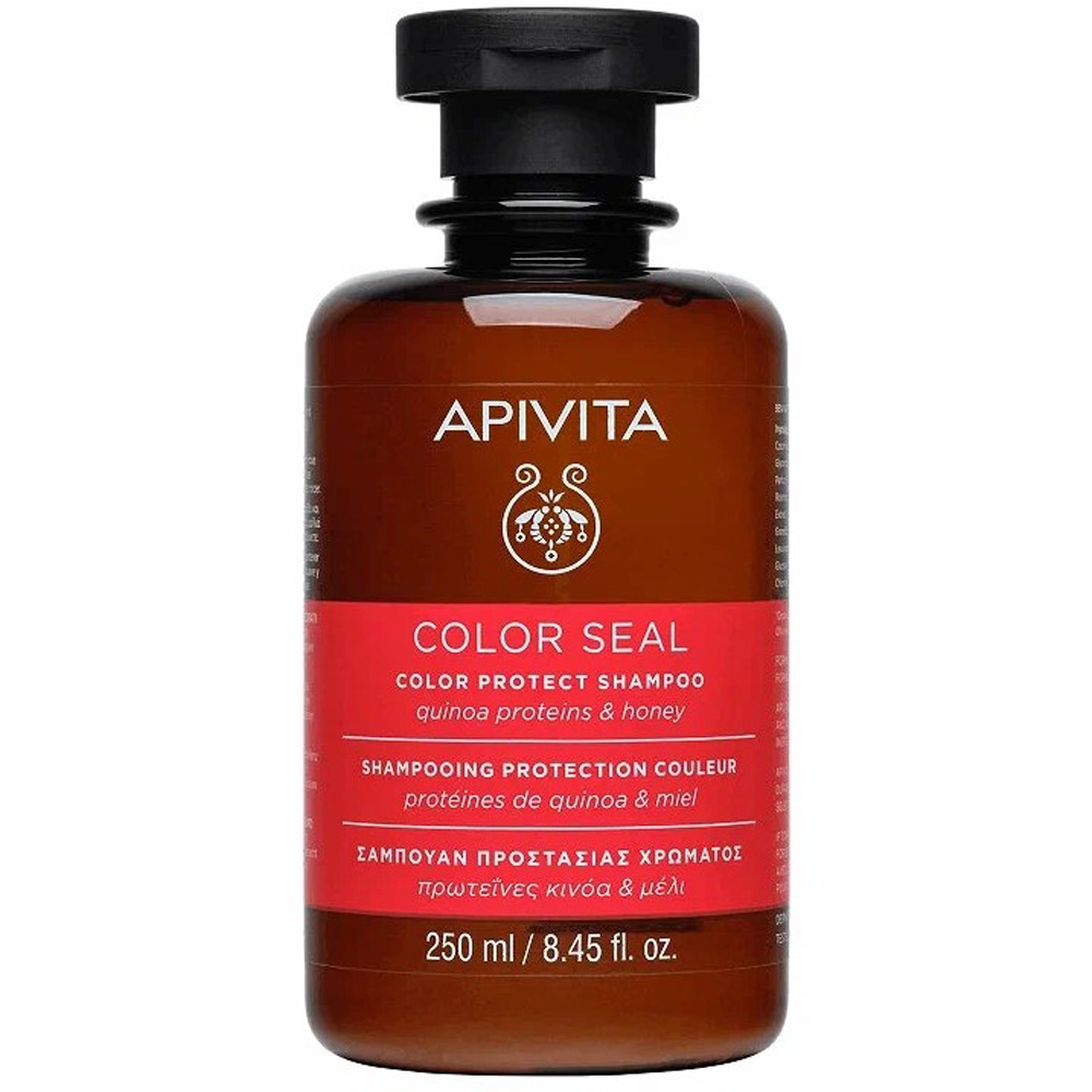 Апивита шампунь для окрашенных волос с Протеинами, Киноа и Медом, 250 мл