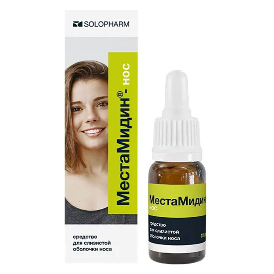 МестаМидин-нос капли назальные, 10 мл