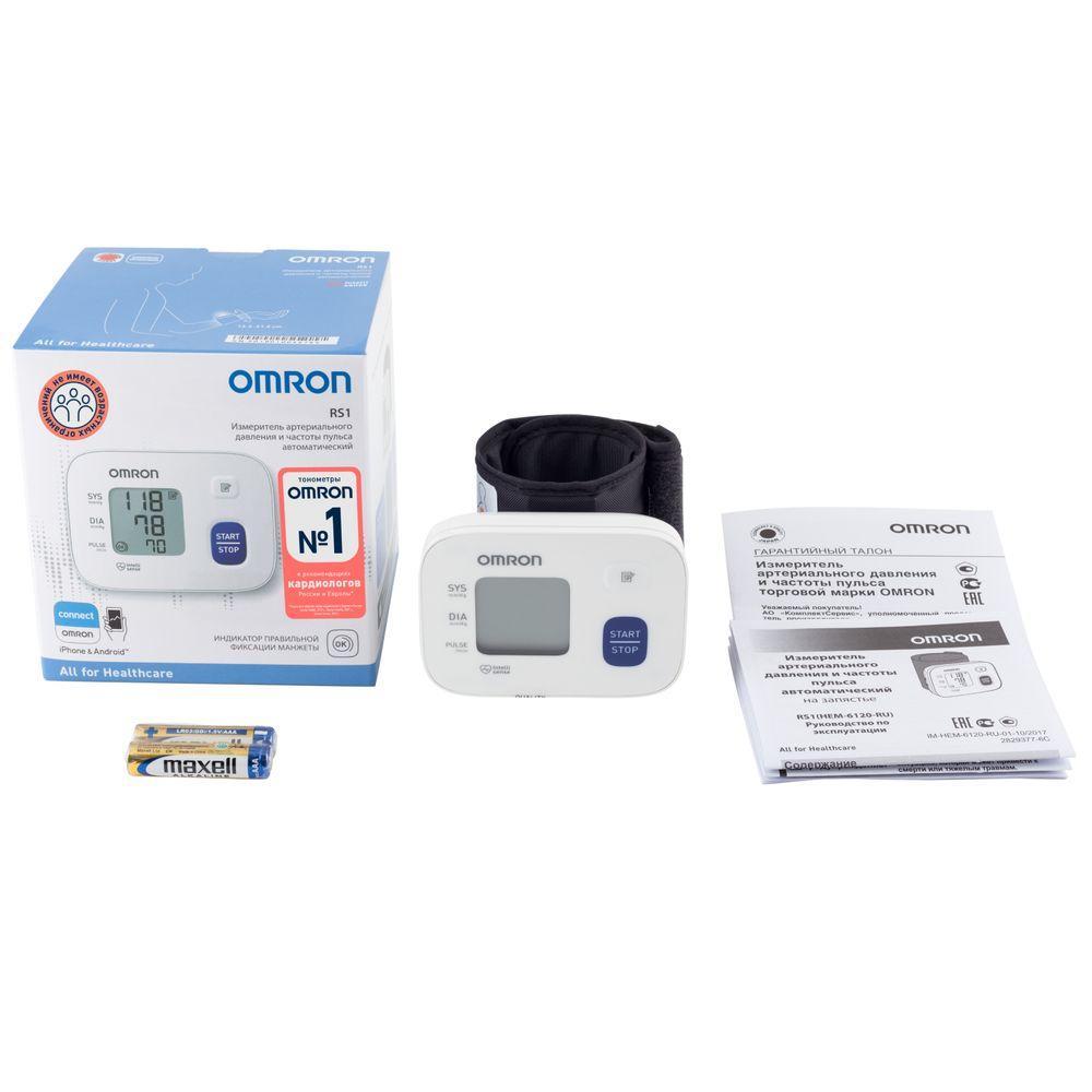 Омрон тонометр RS1 HEM-6120-RU