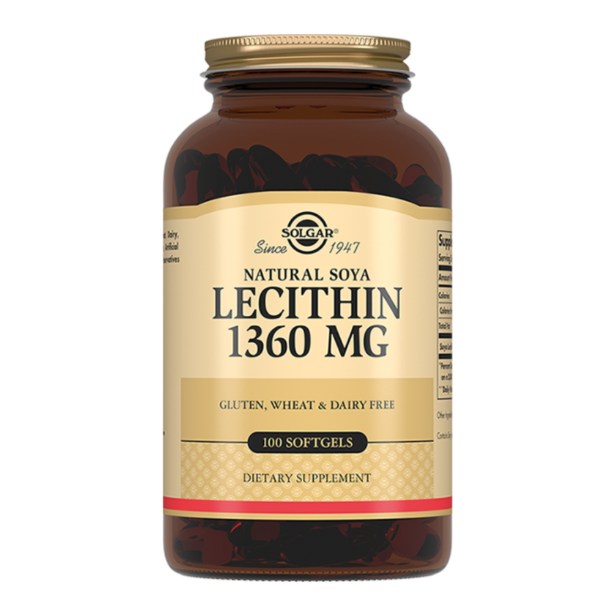Solgar / Солгар Натуральный соевый лецитин капсулы, 100 шт.