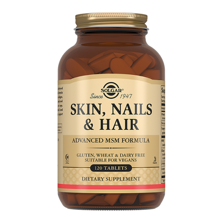 Solgar / Солгар для кожи, ногтей и волос таблетки, 120 шт. - купить по ...