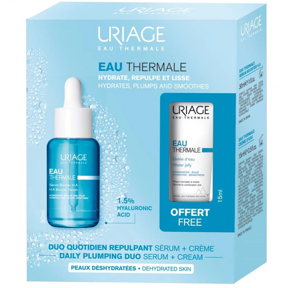 Урьяж О Термаль набор сыворотка-бустер, 30 мл. + увлажняющий крем, 15 мл.