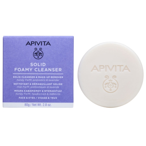 Апивита крем-мыло для очищения и снятия макияжа, 80г