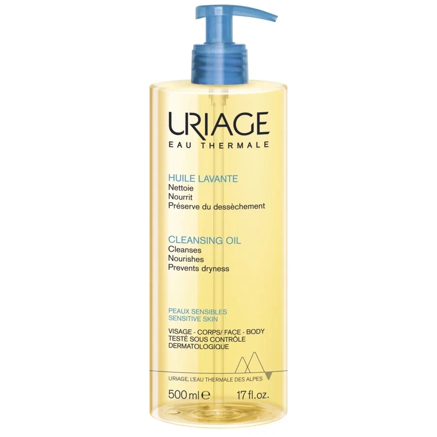 Урьяж О Термаль Очищающее пенящееся масло для лица и тела, 1 л