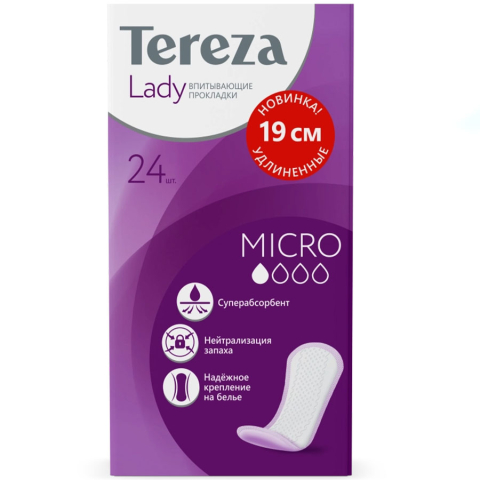 Терезаледи прокладки уролог одноразовые микро, 24 шт.