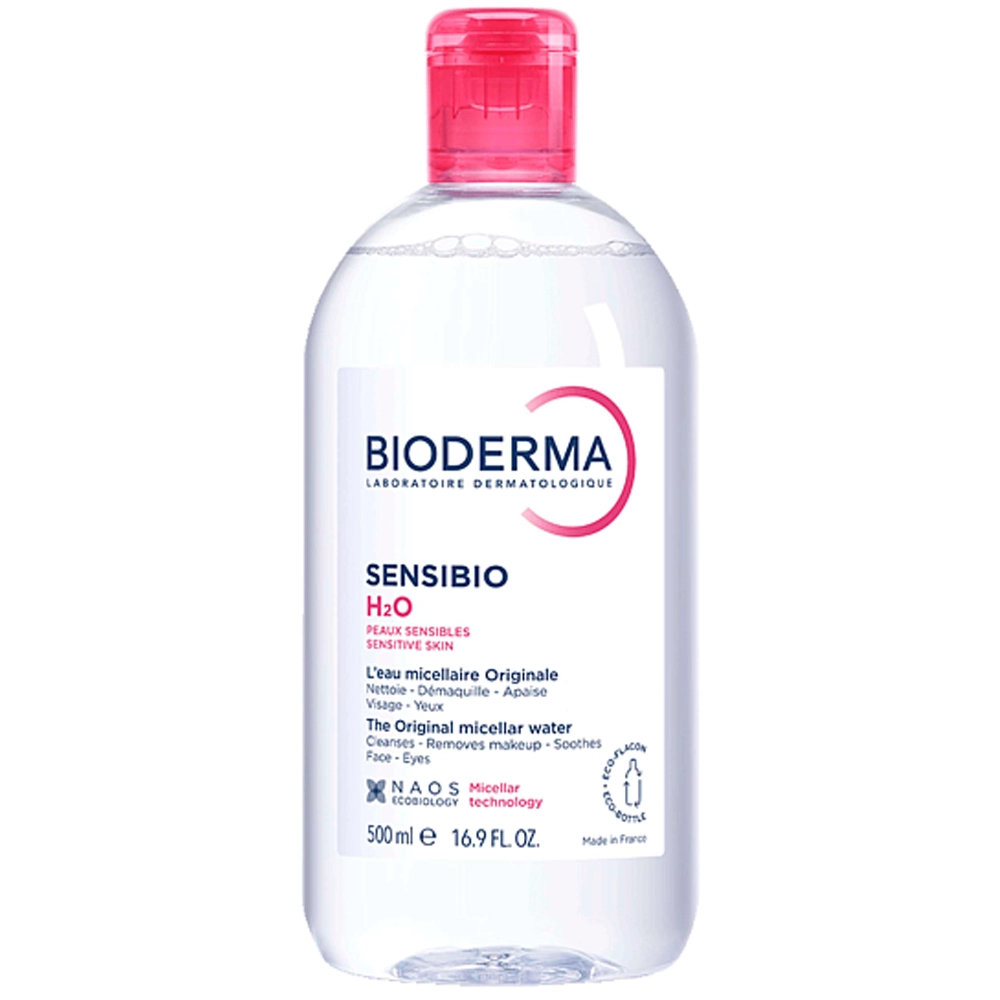 Bioderma Sensibio H2O вода мицеллярная для чувствительной кожи, 500 мл