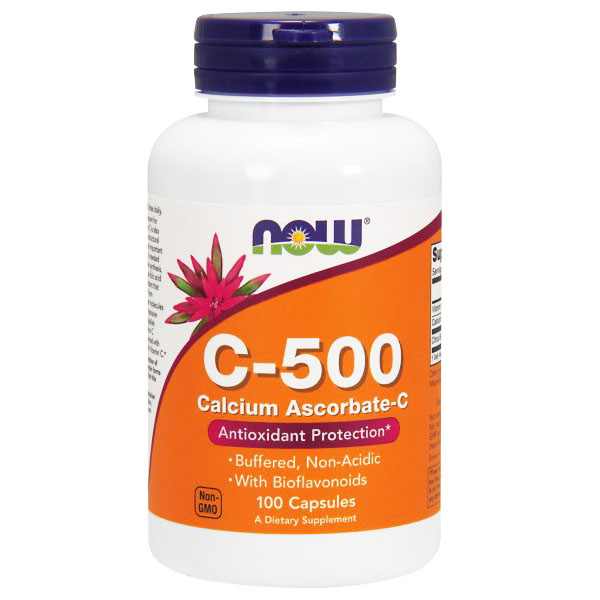 Now / Нау Витамин С-500 капсулы, 100 шт.