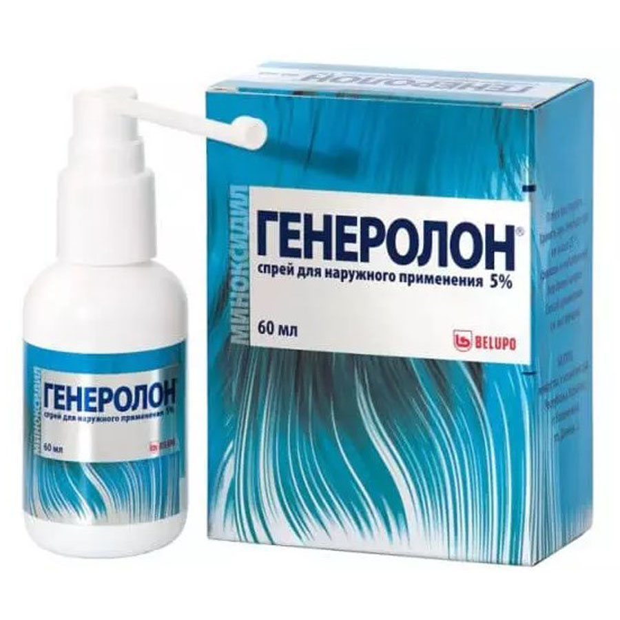 Генеролон 5% спрей для наружного применения, 60 мл