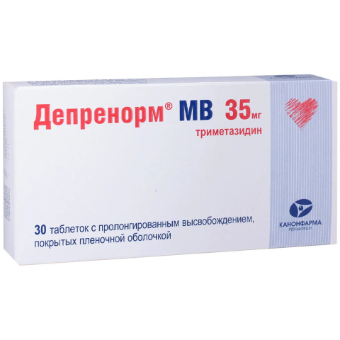 Депренорм МВ 35 мг таблетки, 30 шт.