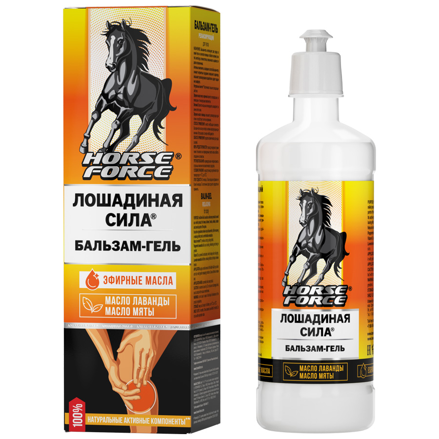 Лошадиная сила бальзам-гель для тела, 500 мл