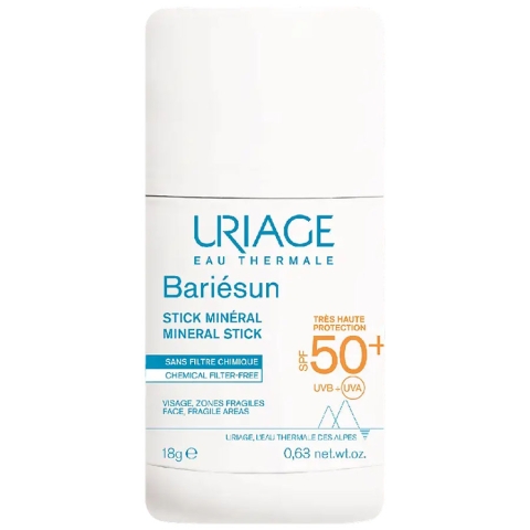 Урьяж Барьесан SPF50+ стик минеральный, 18г