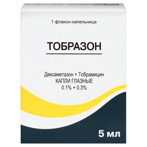 Тобразон капли глазные флакон-капельница, 5 мл
