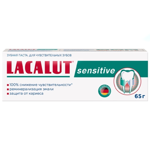 Лакалют Сенситив зубная паста, 65г
