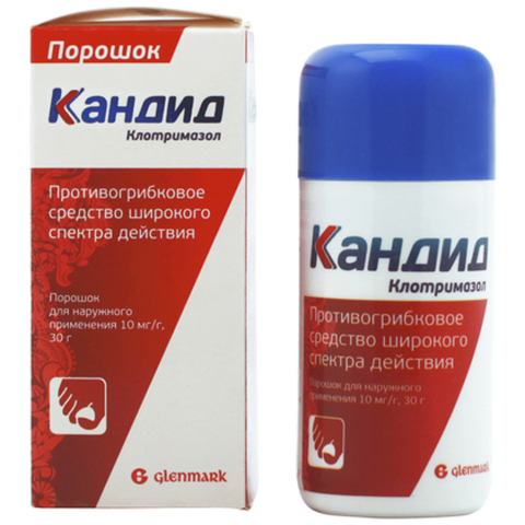 Кандид 1% порошок для наружного применения, 30г