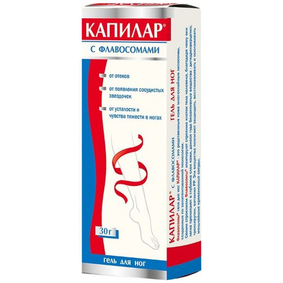 Капилар 30г гель для ног