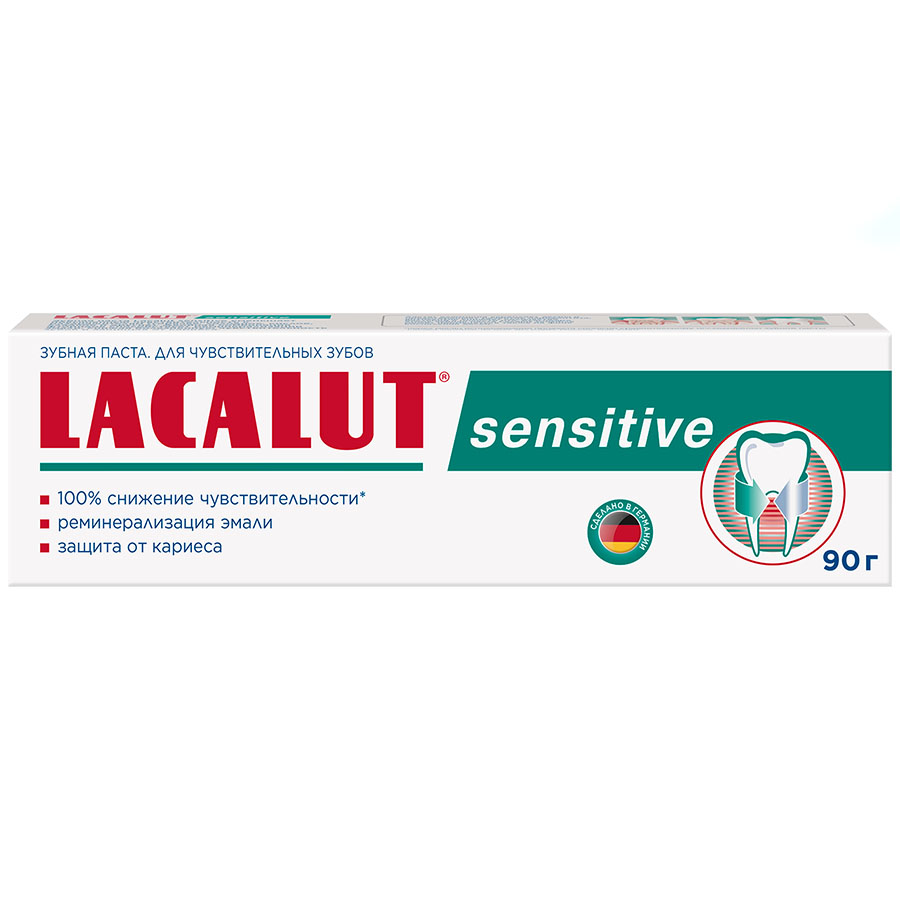 Лакалют Сенситив зубная паста, 90г