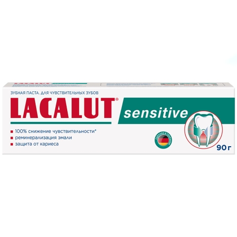 Лакалют Сенситив зубная паста, 90г