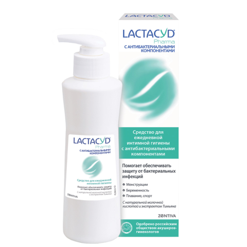Лактацид фарма 250мл ср-во д/интим.гиг антибакт тимьян рh3,5