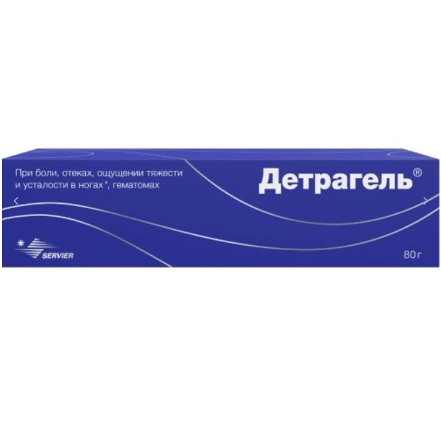 Детрагель 80г гель туба