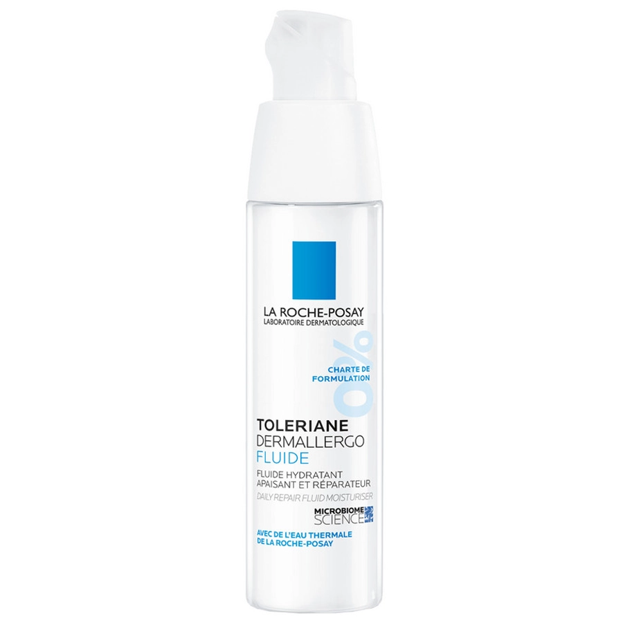 La Roche-Posay Toleriane Dermallergo Легкий флюид для интенсивного успокаивающего ухода за сверхчувствительной и склонной к аллергии кожи, 40 мл