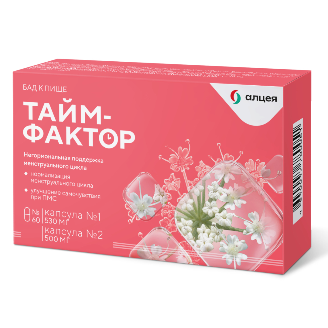 Тайм Фактор капсулы, 60 шт.