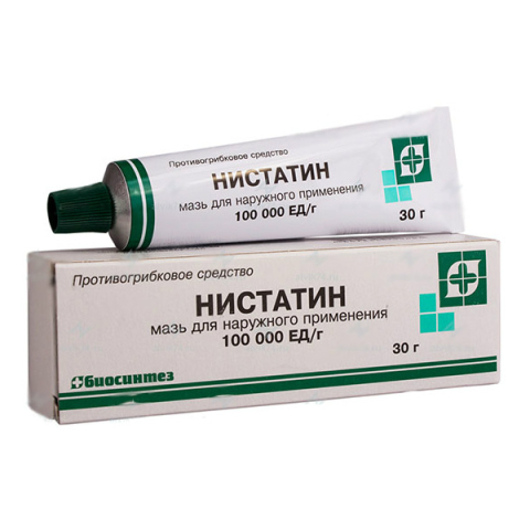 НИСТАТИНОВАЯ 100000ЕД-30Г МАЗЬ