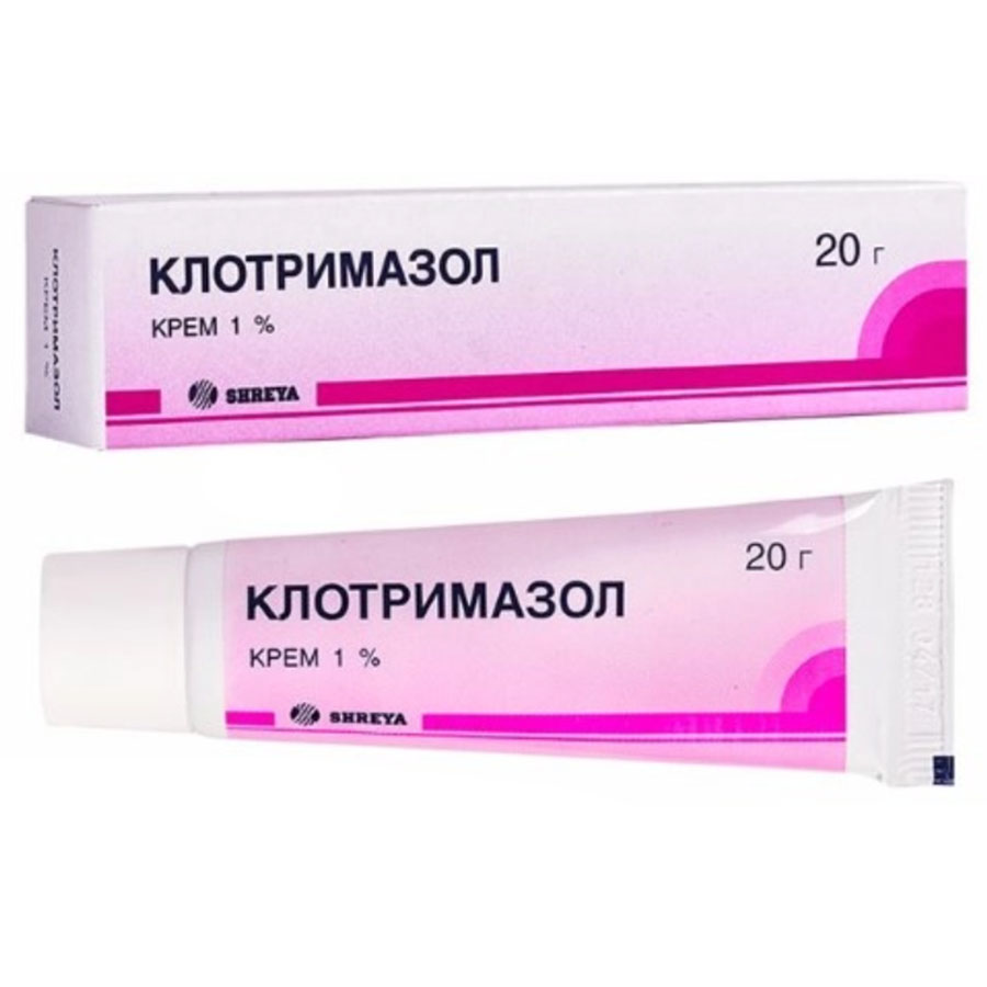 Клотримазол 1% крем, 20г