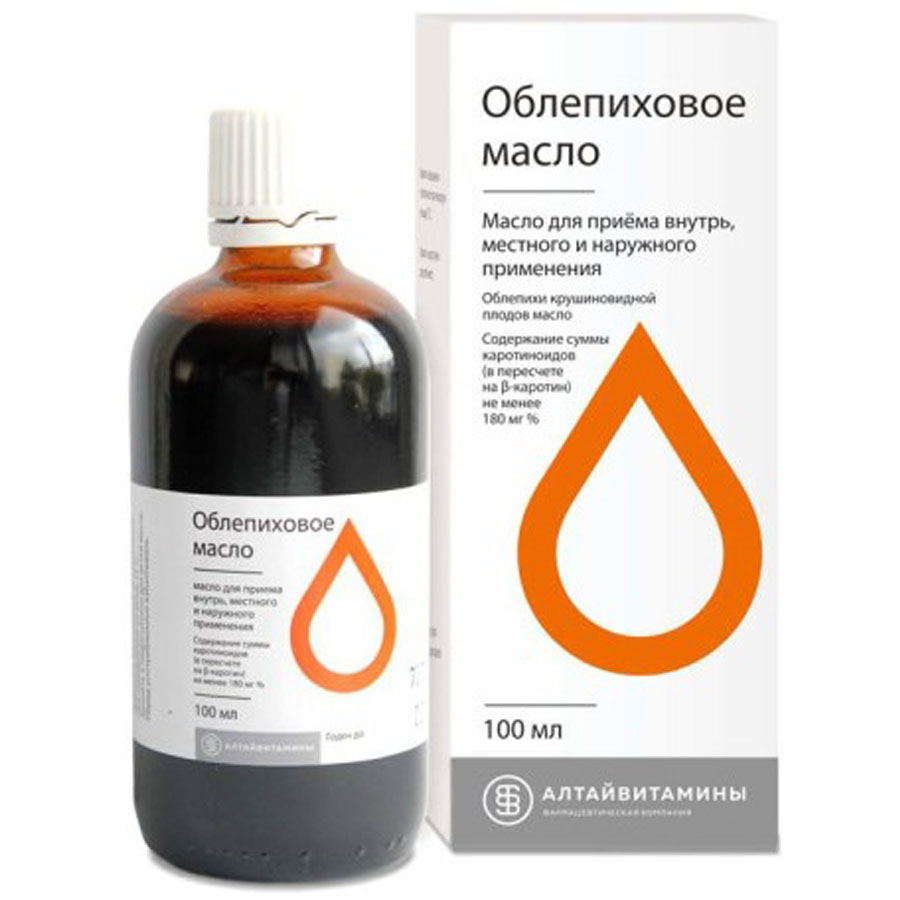 Облепиховое масло 50мл фл.