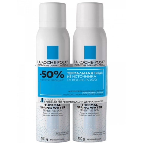 ЛяРошПозе О Термаль термальная вода 150 мл дуопак, 2 шт.