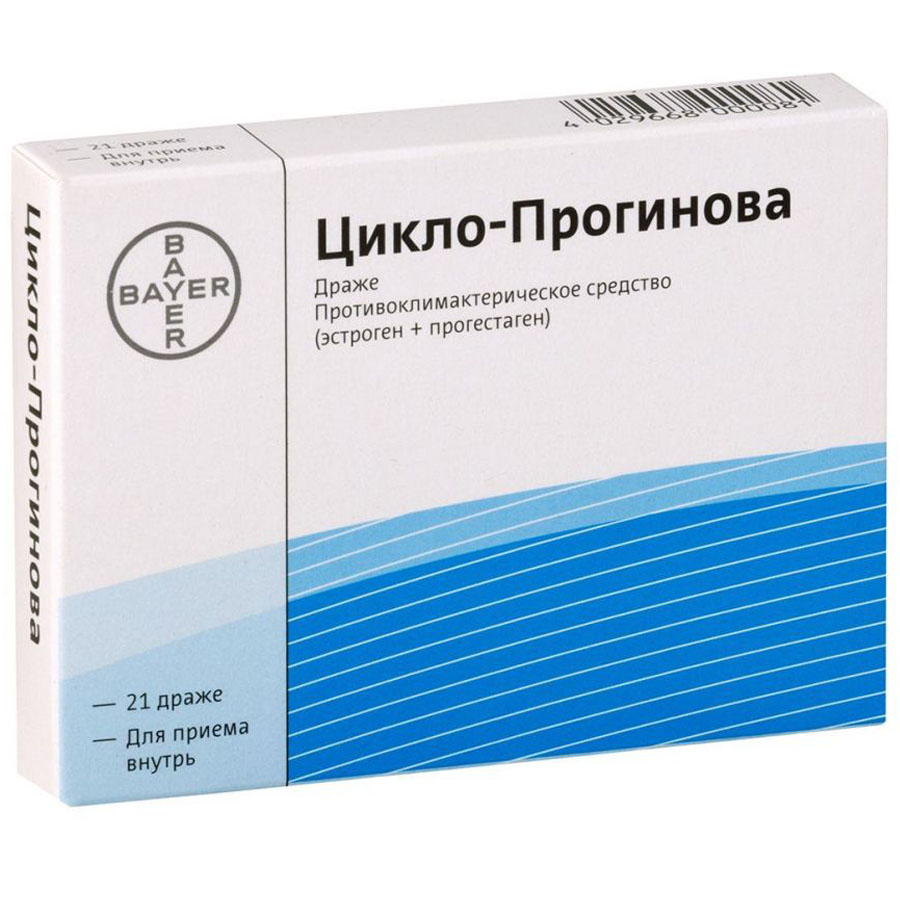 Цикло-прогинова драже, 21 шт.