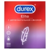 Дюрекс Презервативы элит сверхтонкие, 3 шт.