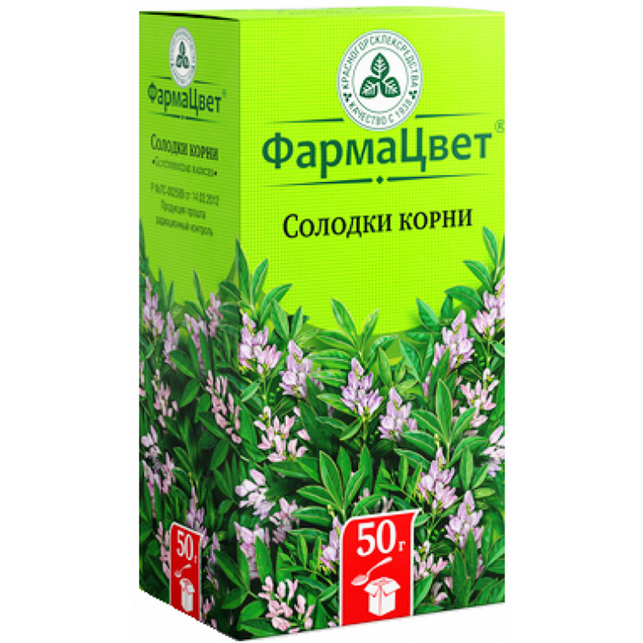 Солодки корни пачка, 50г