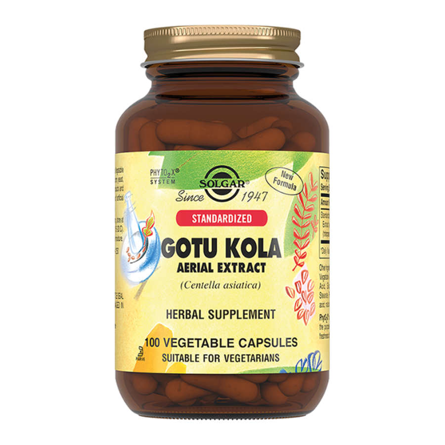 Солгар Экстракт Готу Кола капсулы, 100 шт.