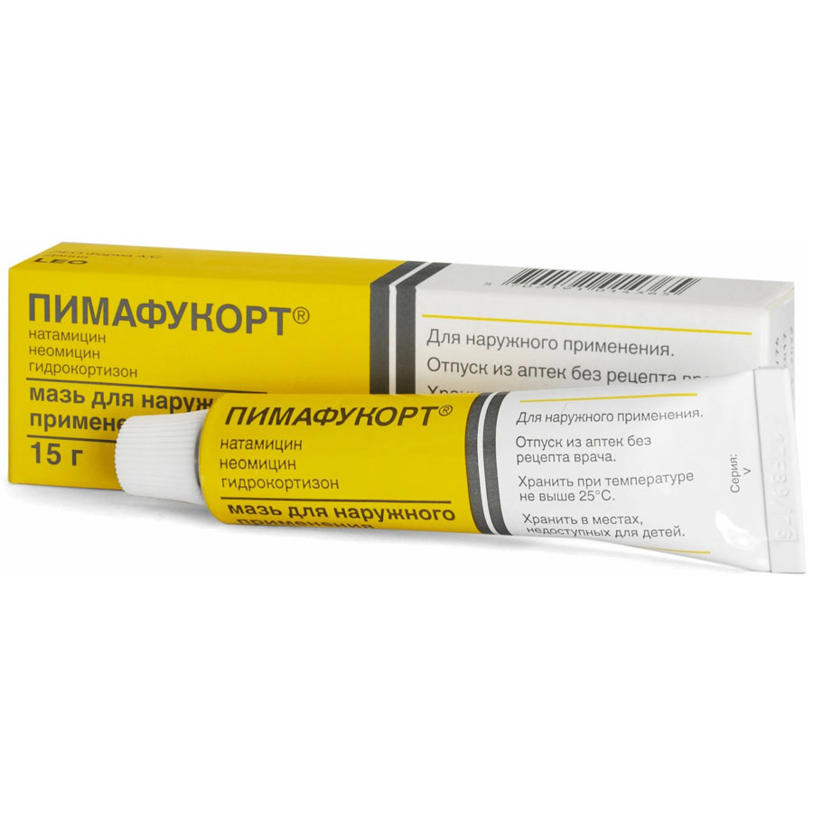 Пимафукорт мазь, 15г